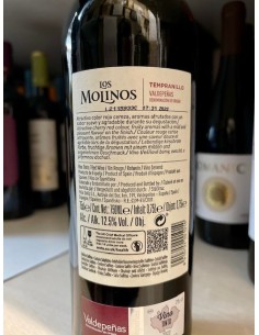 VINO LOS MOLINOS JOVEN TINTO 75 CL. 2