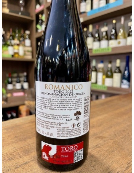 VINO ROMANICO D.O. TORO 2020 75 CL.