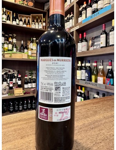 VINO MARQUES DE MURRIETA RESERVA 75 CL.